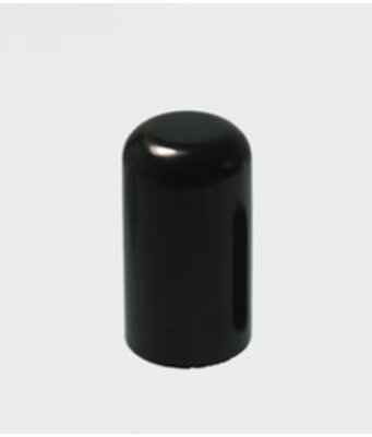 Cap Domed shape Tall 35mm,   Black