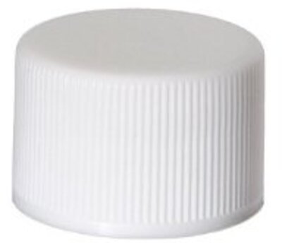 CAP REGULAR LINED WHITE, NECK 20/410