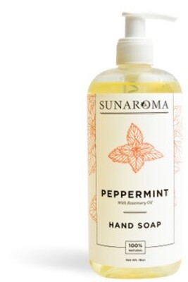 Natural Hand Soap - Peppermint 18 OZ