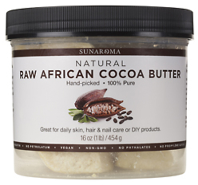 COCOA BUTTER, Pure,  Raw - Ghana